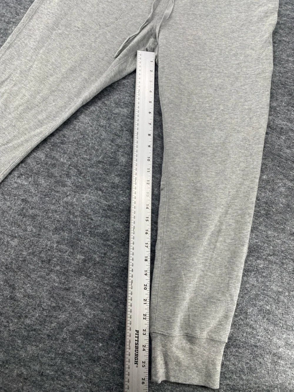 Polo Ralph Lauren Men's Waffle Knit Sleep Jogger Pants - Gray XL - Picture 4 of 11